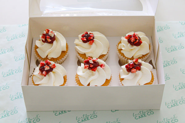 Strawberry Victoria Sponge Cupcakes