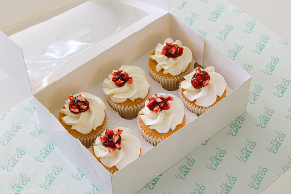 Strawberry Victoria Sponge Cupcakes