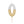 Load image into Gallery viewer, White & Gold Number Candle - 0