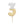 Load image into Gallery viewer, White & Gold Number Candle - 3