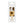 Load image into Gallery viewer, White & Gold Number Candle - 6
