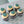 Load image into Gallery viewer, Sage Topper Gender Reveal Cupcakes