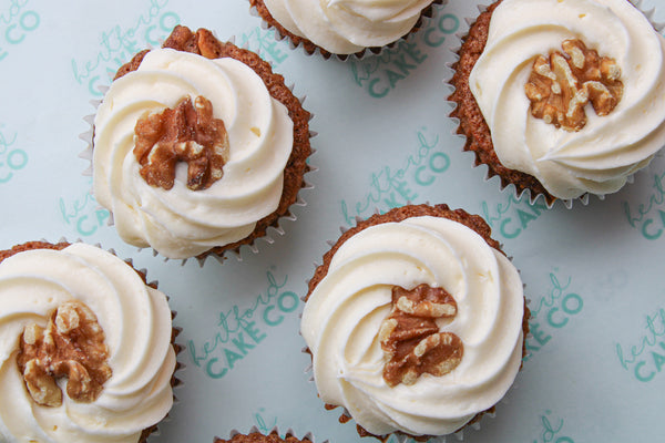 Carrot & Walnut Cupcakes