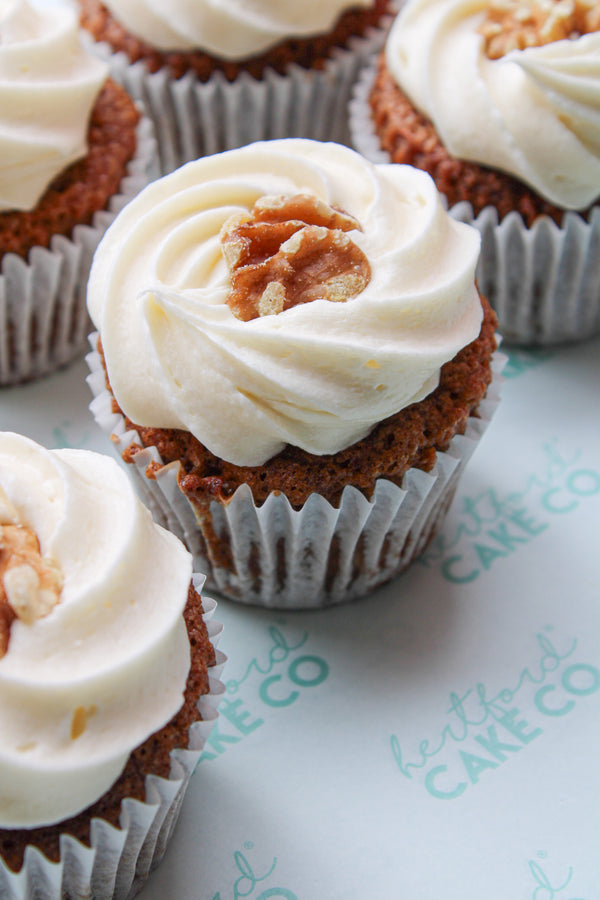Carrot & Walnut Cupcakes