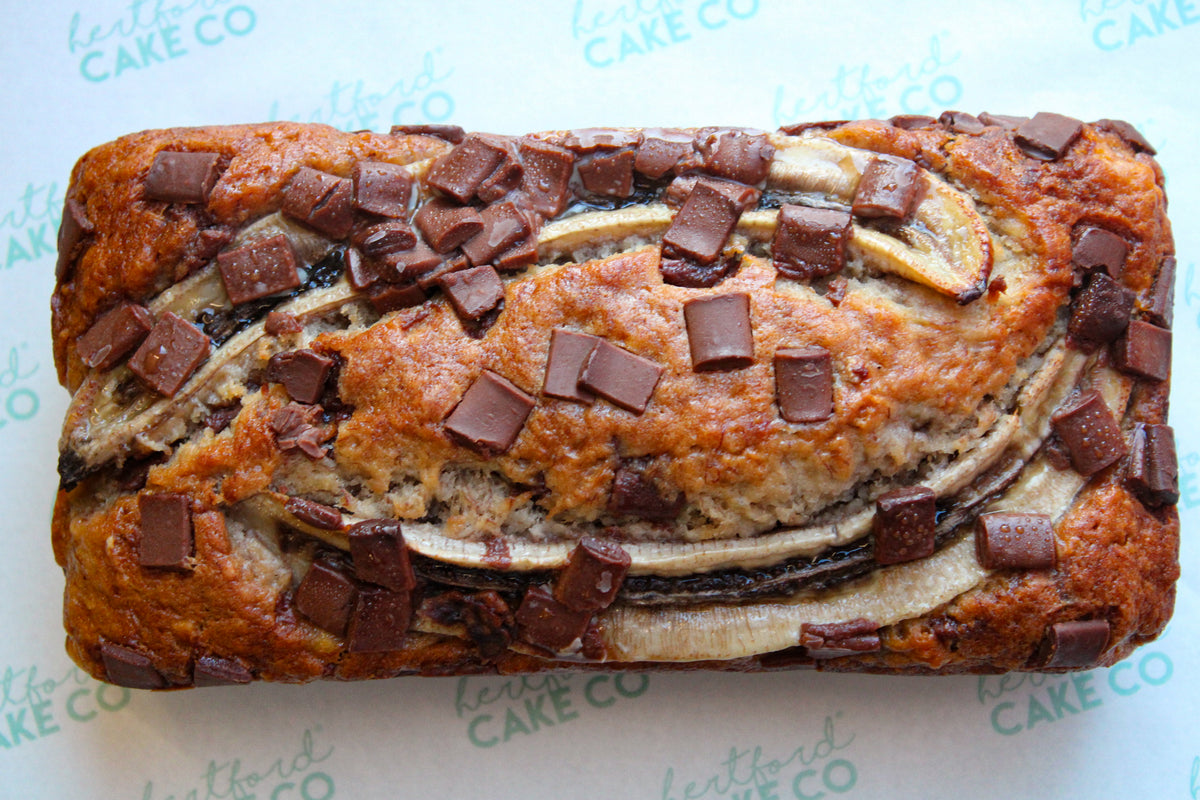 Choc Chip Banana Bread Loaf – HertfordCakeCo