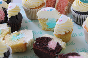 Baby Shower & Gender Reveal Cupcakes