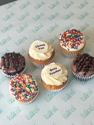 Teacher Cupcakes Gift Box