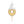 Load image into Gallery viewer, White &amp; Gold Number Candle - 6
