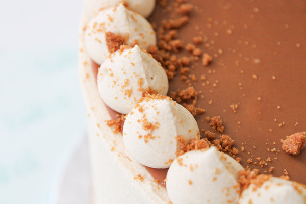 Ultimate Biscoff Celebration Cake - 8 Inch