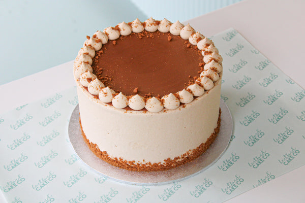 Ultimate Biscoff Celebration Cake - 8 Inch