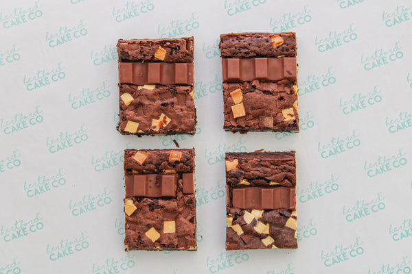 Kinder Bar Brownies