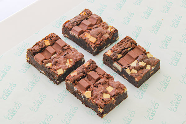 Kinder Bar Brownies