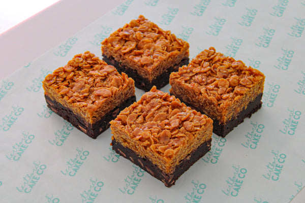 Caramel Cornflake Brownie