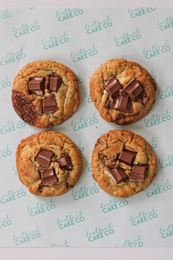 Kinder Stuffed Cookies