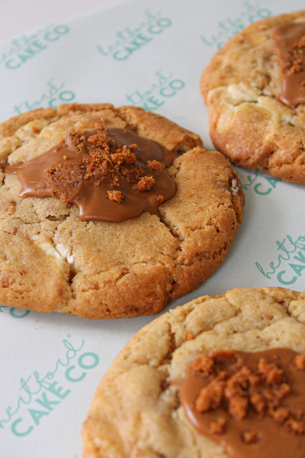Biscoff Stuffed Cookies