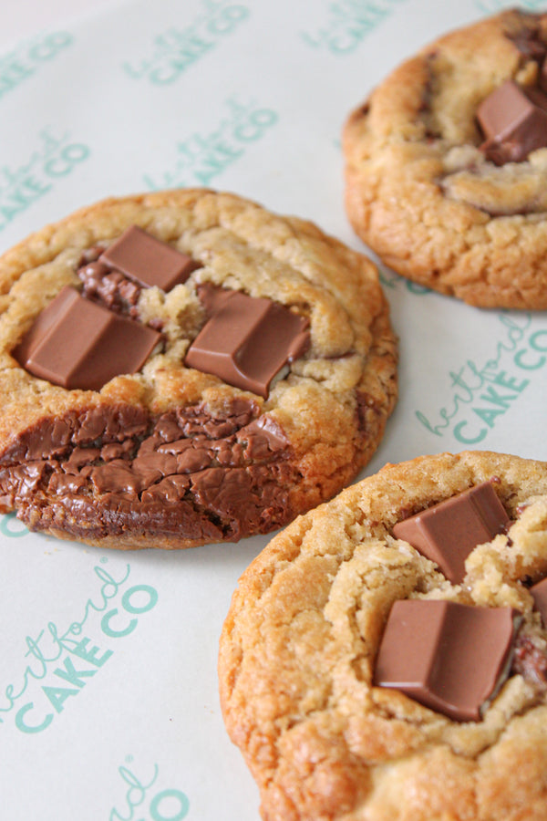 Kinder Stuffed Cookies