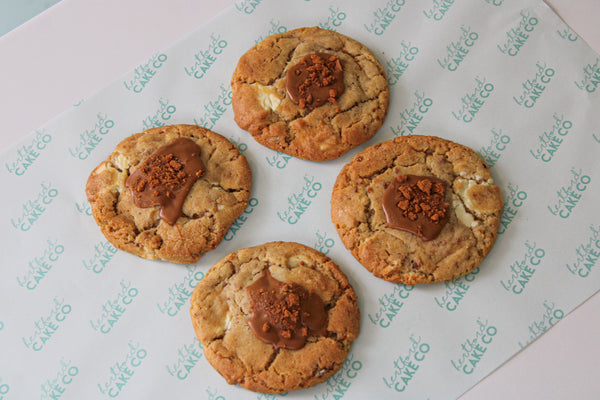 Biscoff Stuffed Cookies