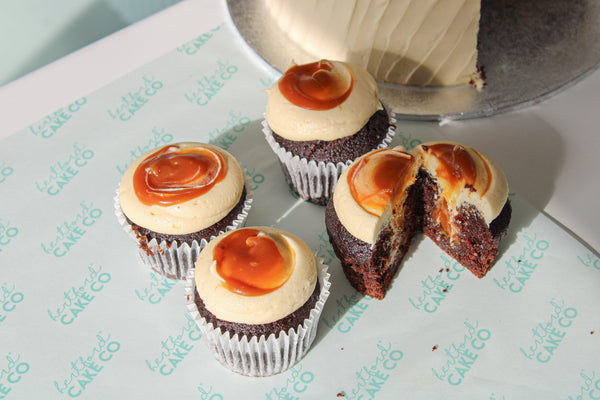 Caramel Chocolate Cupcakes
