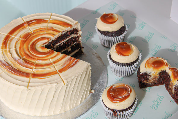 Caramel Chocolate Cupcakes