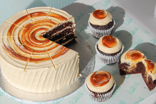 Caramel Chocolate Cupcakes