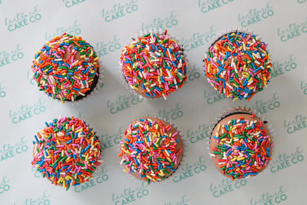 Chocolate Sprinkle Cupcakes
