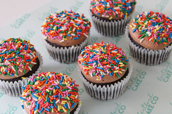 Chocolate Sprinkle Cupcakes