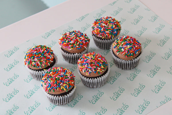 Chocolate Sprinkle Cupcakes