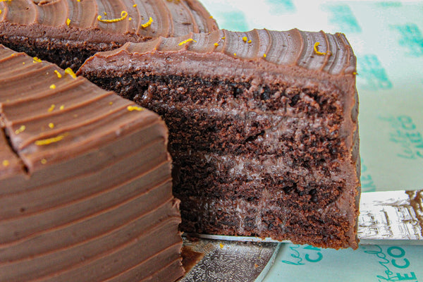 Chocolate Orange Fudge Cake