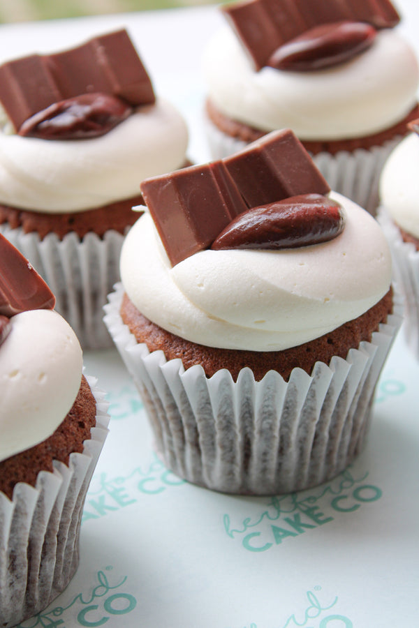 Kinder Bar Cupcakes