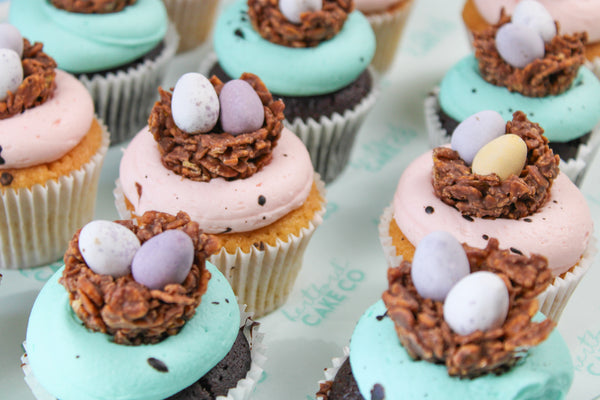 Mini Egg Nest Cupcakes