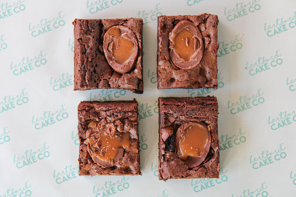 Caramel Egg Brownies