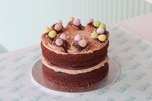 Belgian Chocolate Easter Layer Cake