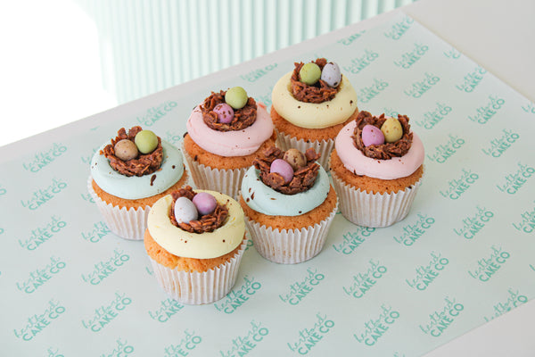 Mini Egg Nest Cupcakes
