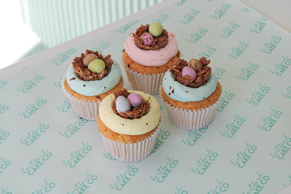 Mini Egg Nest Cupcakes