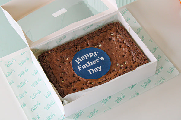 Father's Day Double Chocolate Brownie