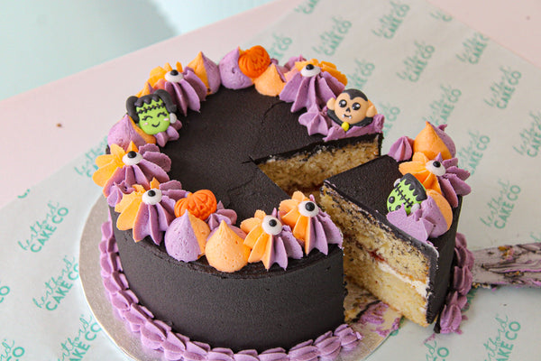 Spooktactular Celebration Cake