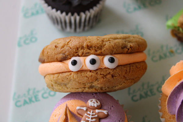 Double Chocolate Filled Monster Cookies