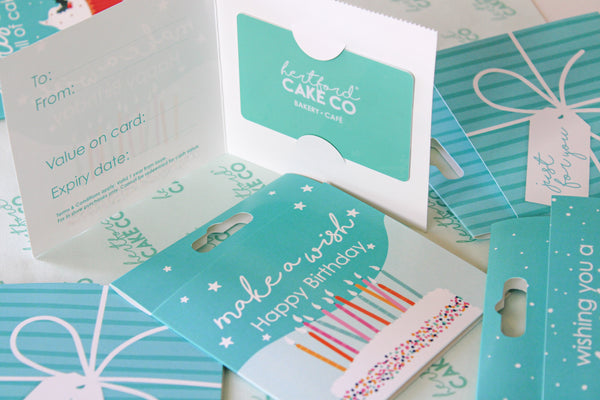 'Happy Birthday' Gift Card