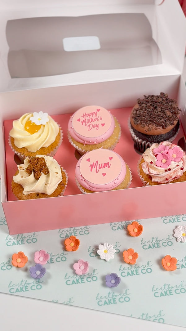 Mother’s Day Indulgent Flavour Cupcake Box