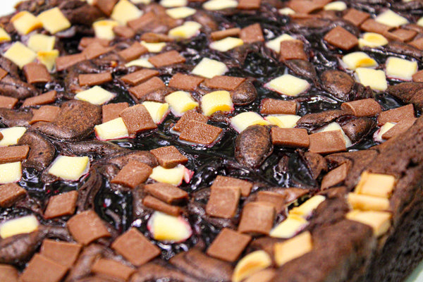 Black Forest Brownie Slab
