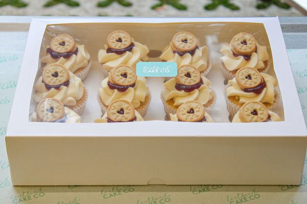 Jammie Dodger Cupcakes