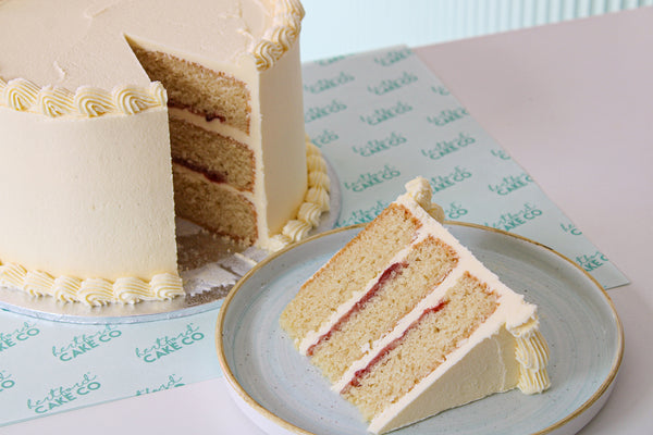 Elegant Victoria Sponge Celebration Cake