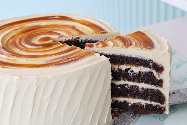Caramel Chocolate Fudge Cake