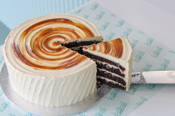 Caramel Chocolate Fudge Cake