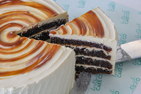 Caramel Chocolate Fudge Cake