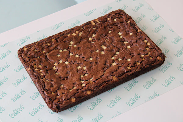 Double Chocolate Brownie Slab