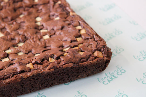 Double Chocolate Brownie Slab