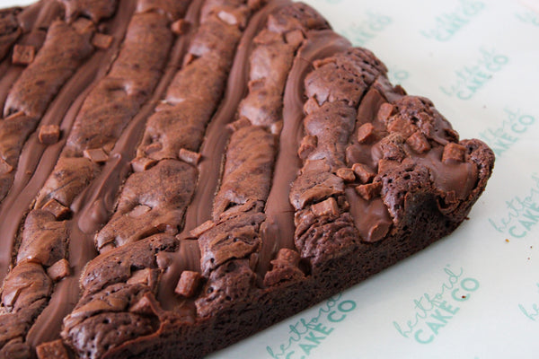 Nutella Brownie Slab