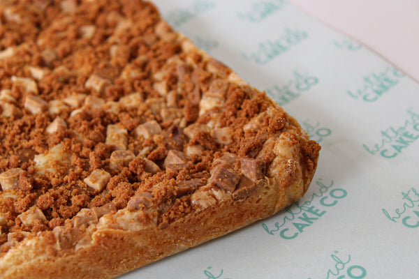 Biscoff Blondie Slab