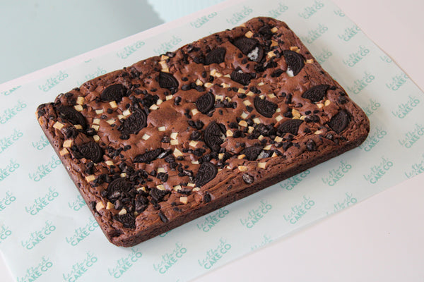 Oreo Brownie Slab